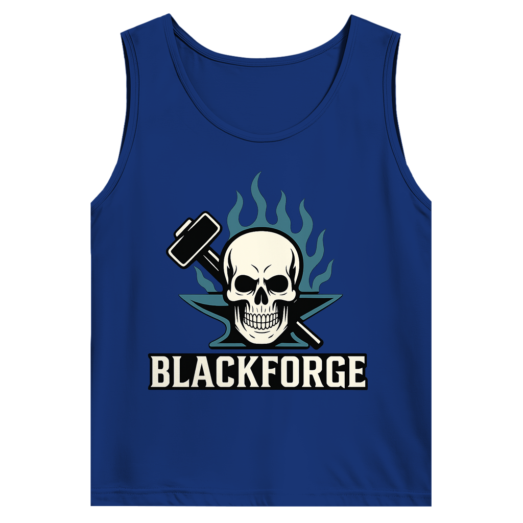 Herren Basic Tank Top Logo Invertiertes transparent