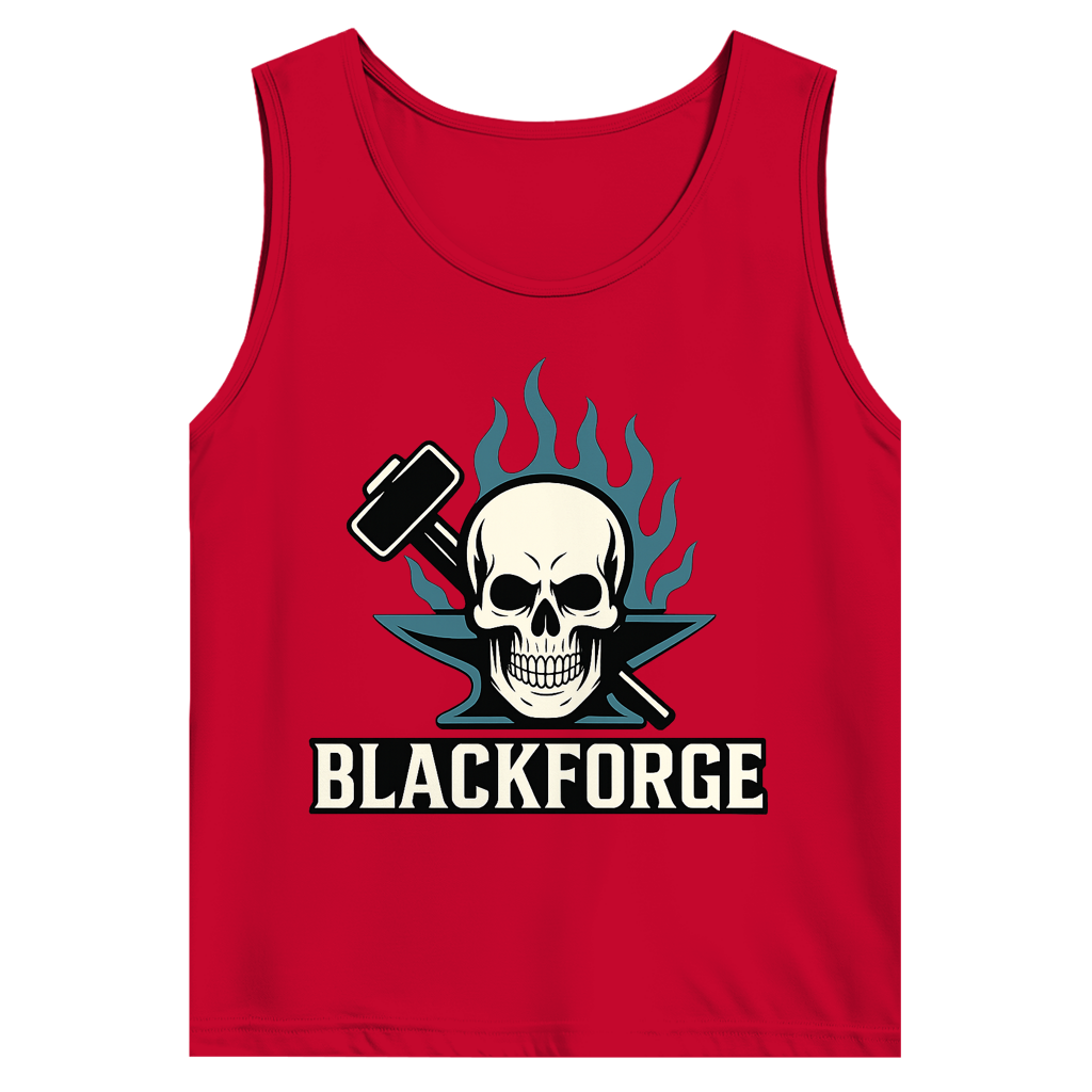Herren Basic Tank Top Logo Invertiertes transparent