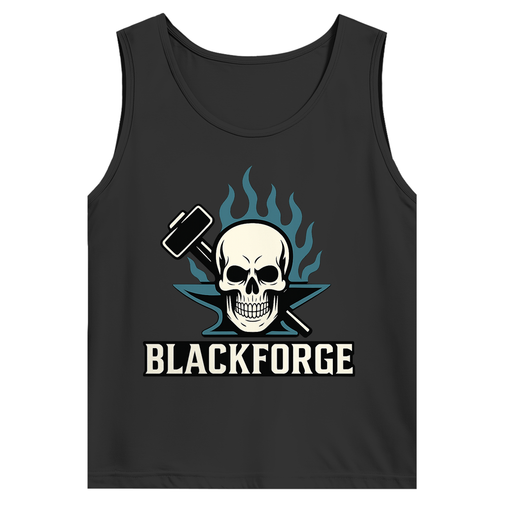 Herren Basic Tank Top Logo Invertiertes transparent