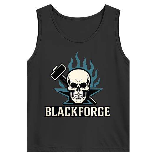 Herren Basic Tank Top Logo Invertiertes transparent
