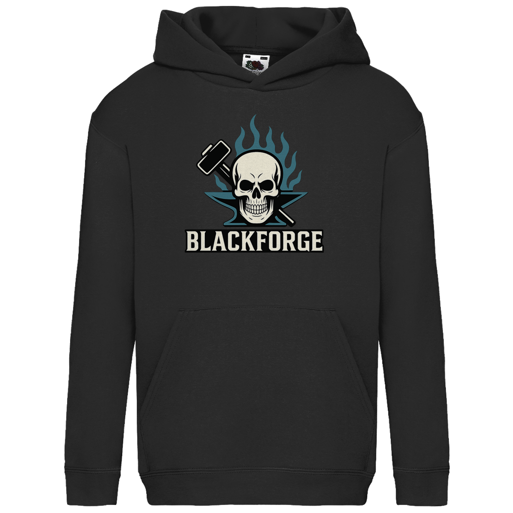 Kids Basic Hoodie Logo Invertiertes transparent