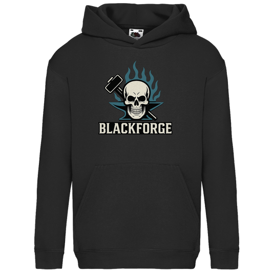Kids Basic Hoodie Logo Invertiertes transparent
