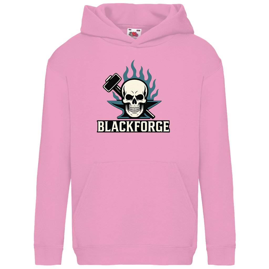Kids Basic Hoodie Logo Invertiertes transparent