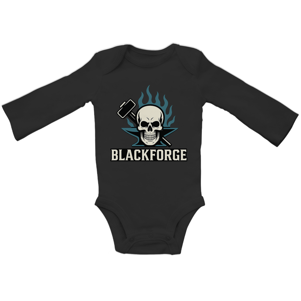 Baby Bio Bodysuite Langarm Logo Invertiertes transparent