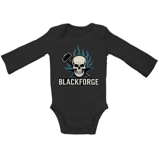 Baby Bio Bodysuite Langarm Logo Invertiertes transparent
