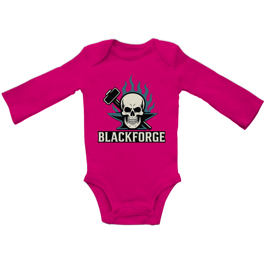 Baby Bio Bodysuite Langarm Logo Invertiertes transparent