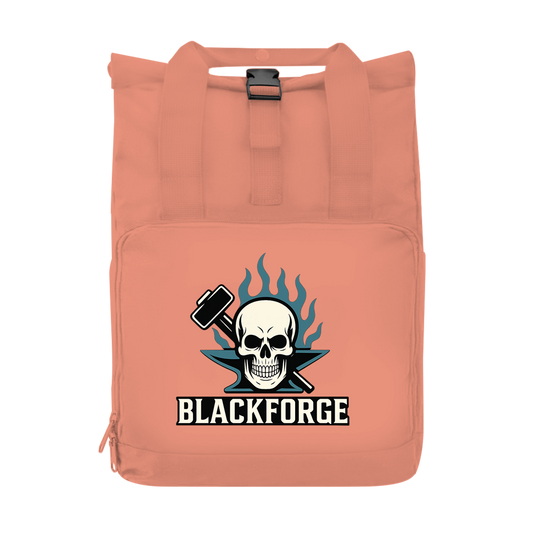 Rucksack mit Seitentasche Logo Invertiertes transparent