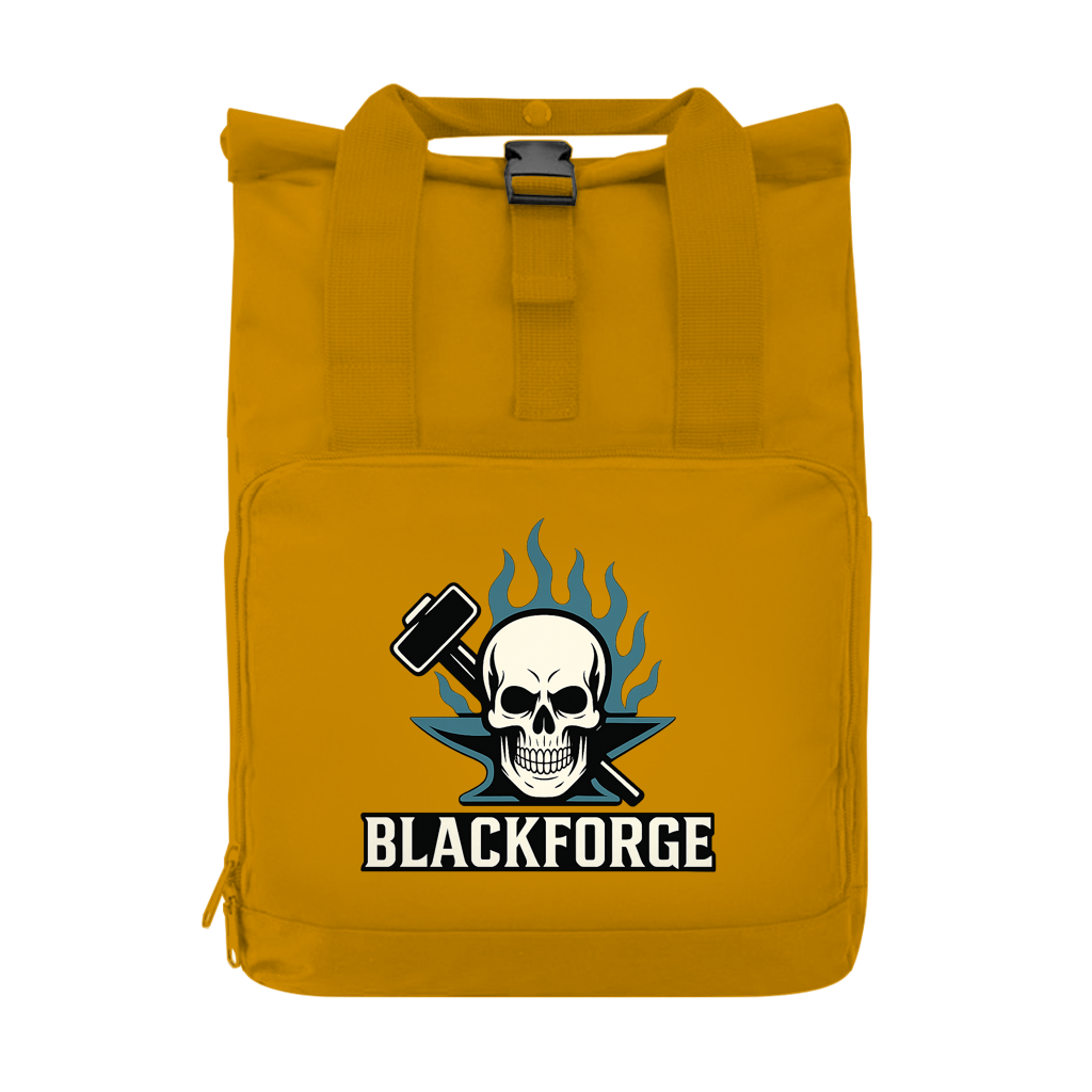 Rucksack mit Seitentasche Logo Invertiertes transparent