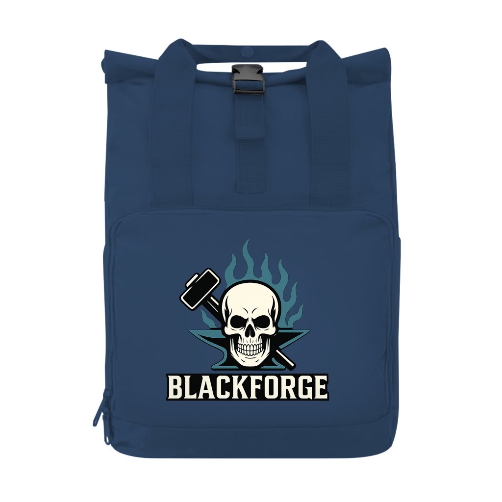 Rucksack mit Seitentasche Logo Invertiertes transparent