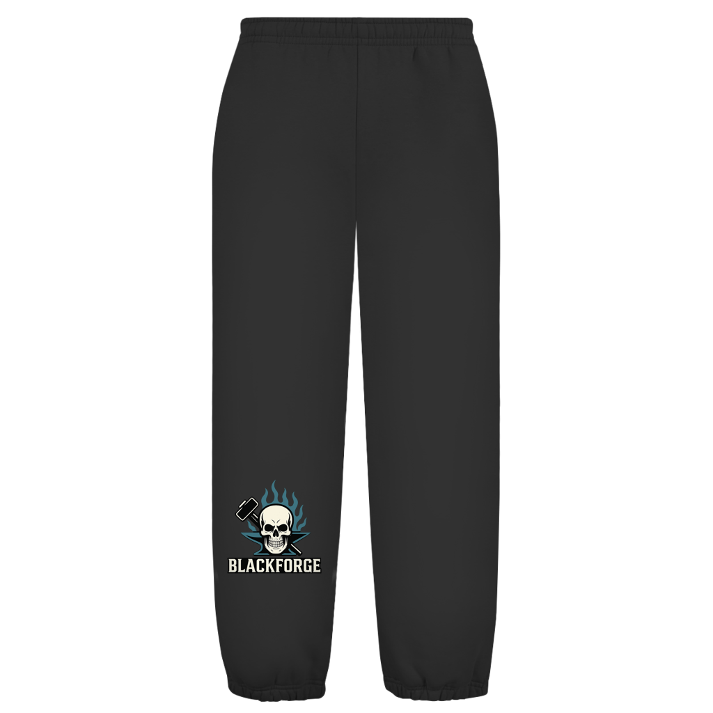 Oversize Fluffy Sweatpants Logo Invertiertes transparent