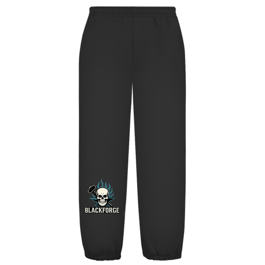 Oversize Fluffy Sweatpants Logo Invertiertes transparent
