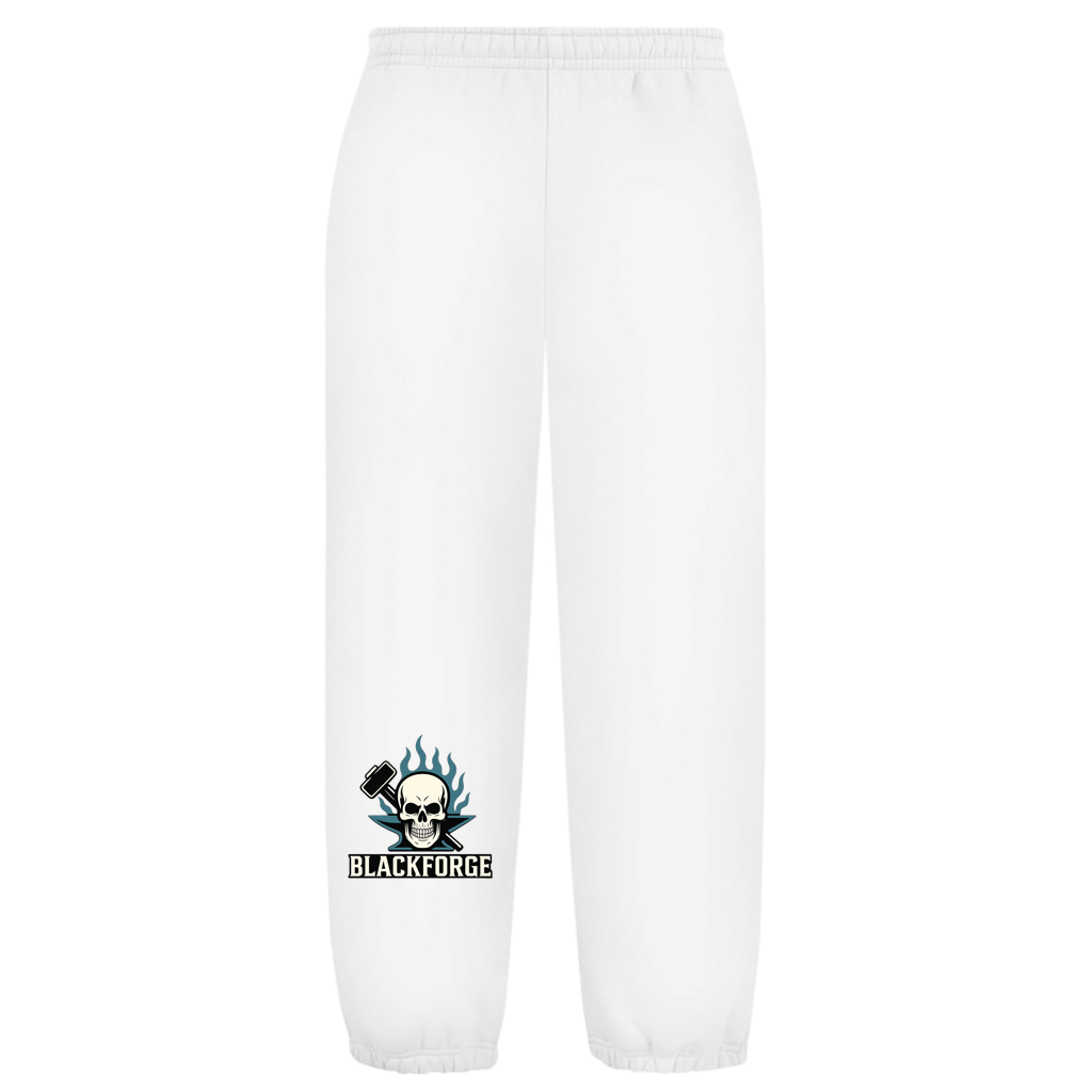 Oversize Fluffy Sweatpants Logo Invertiertes transparent