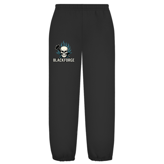 Oversize Fluffy Sweatpants Logo Invertiertes transparent