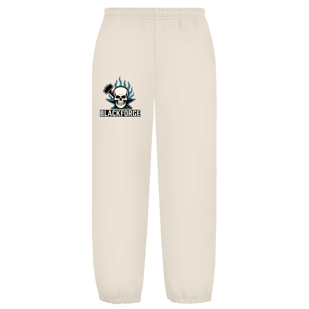 Oversize Fluffy Sweatpants Logo Invertiertes transparent
