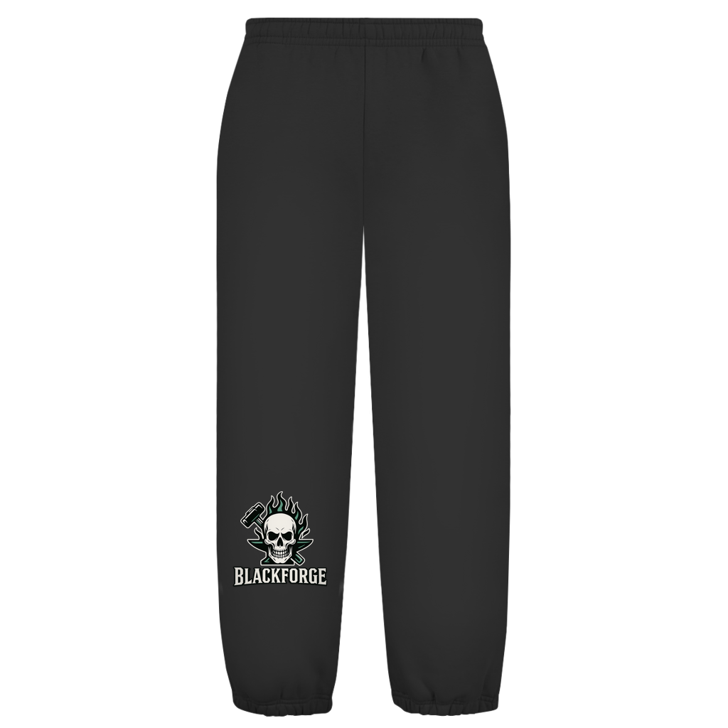 Oversize Fluffy Sweatpants Logo 1 transparent