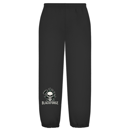 Oversize Fluffy Sweatpants Logo 1 transparent