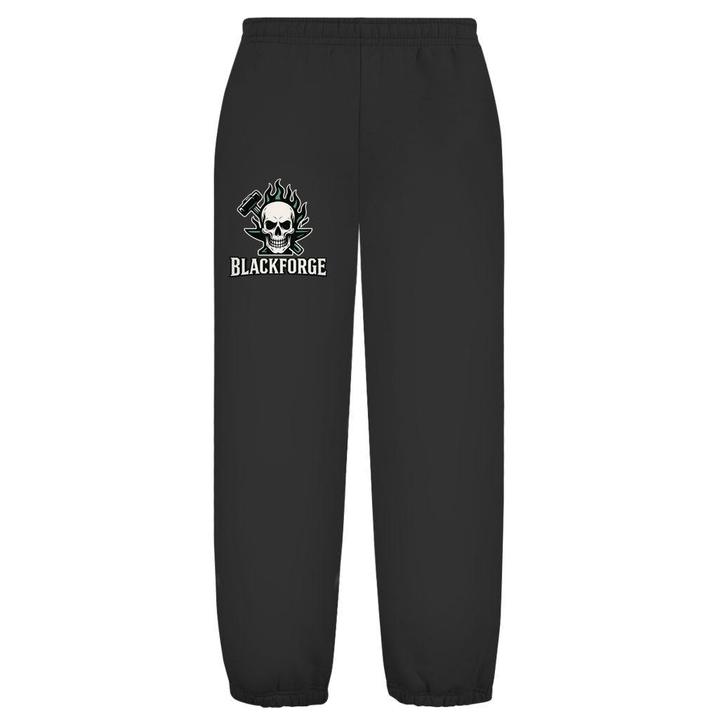 Oversize Fluffy Sweatpants Logo 1 transparent