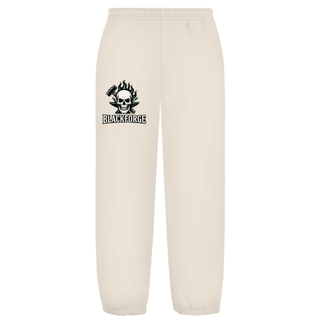 Oversize Fluffy Sweatpants Logo 1 transparent