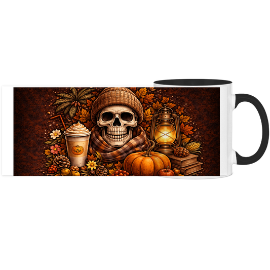 Panorama Tasse zweifarbig Panorama Herbst