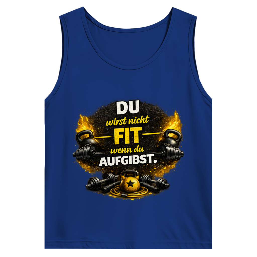 Herren Basic Tank Top Fitness und Motivation durch Stärke