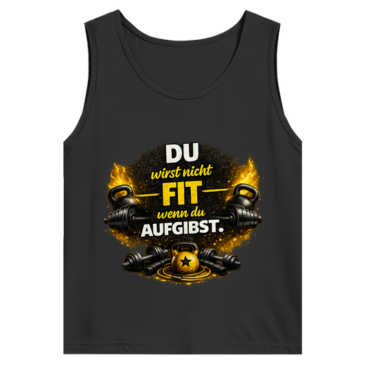 Herren Basic Tank Top Fitness und Motivation durch Stärke
