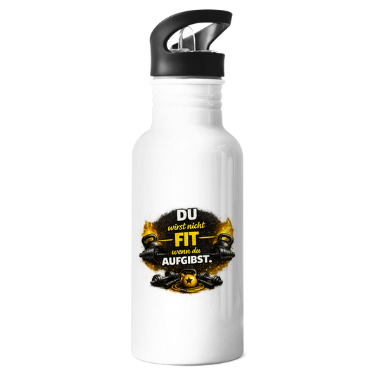 Edelstahl-Trinkflasche Fitness und Motivation durch Stärke