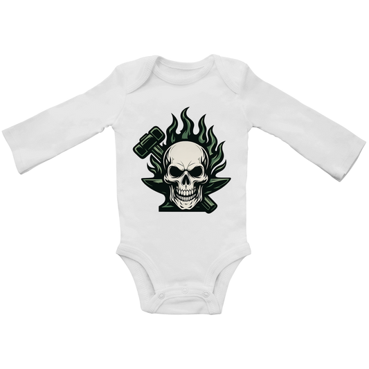 Baby Bio Bodysuite Langarm Logo ohne Text