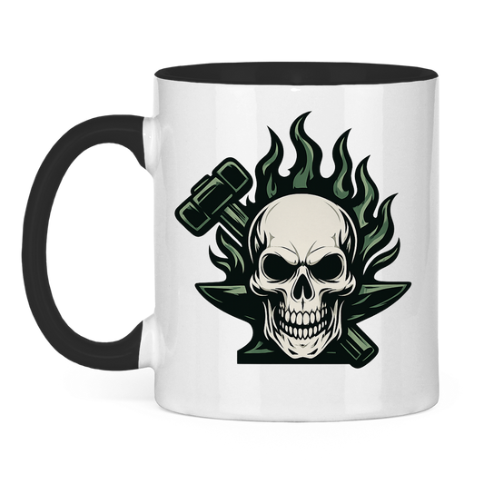 Tasse zweifarbig Logo ohne Text