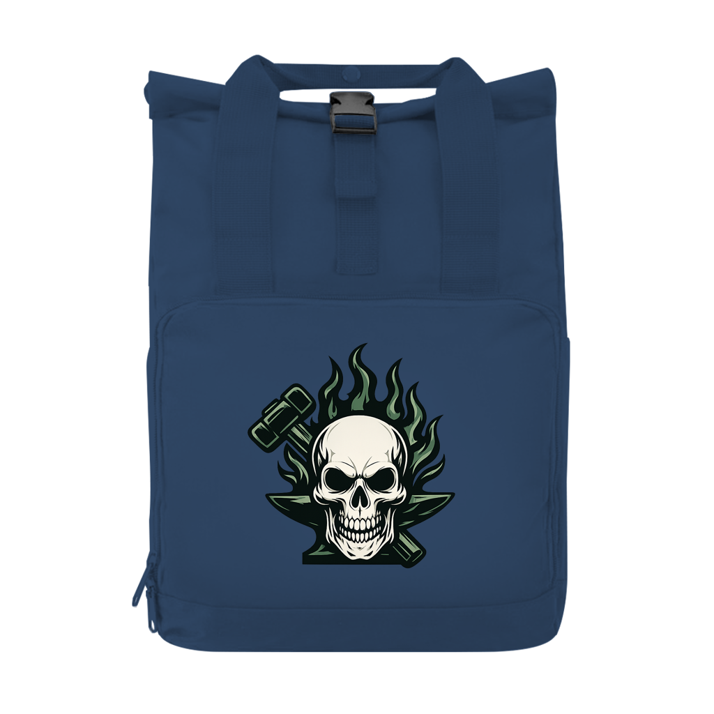 Rucksack mit Seitentasche Logo ohne Text