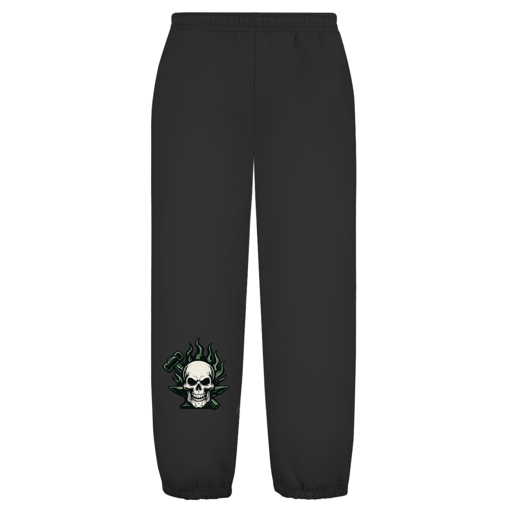 Oversize Fluffy Sweatpants Logo ohne Text