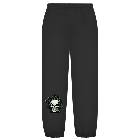 Oversize Fluffy Sweatpants Logo ohne Text