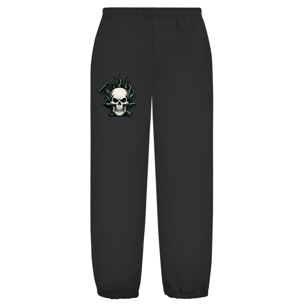 Oversize Fluffy Sweatpants Logo ohne Text