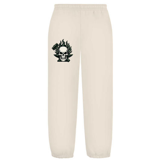 Oversize Fluffy Sweatpants Logo ohne Text