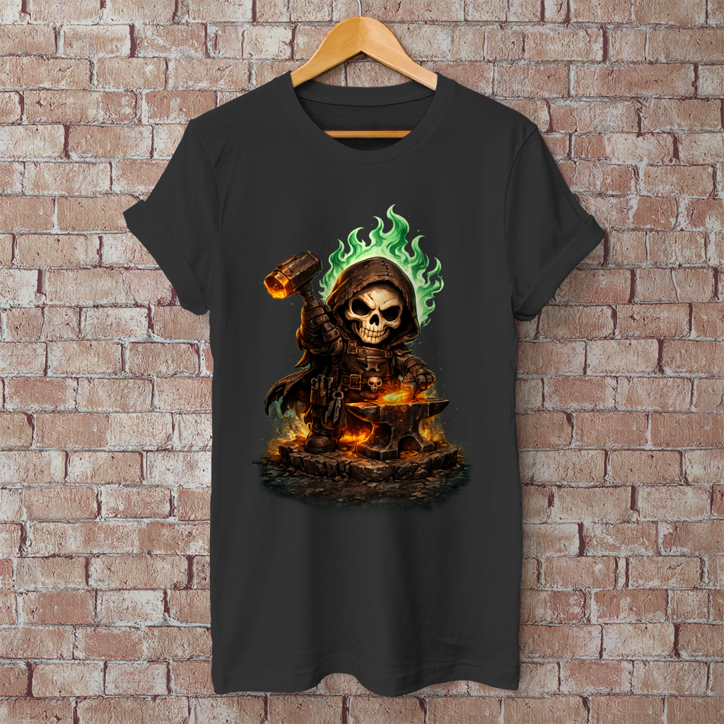 Herren T-Shirt Forgi unser Maskottchen