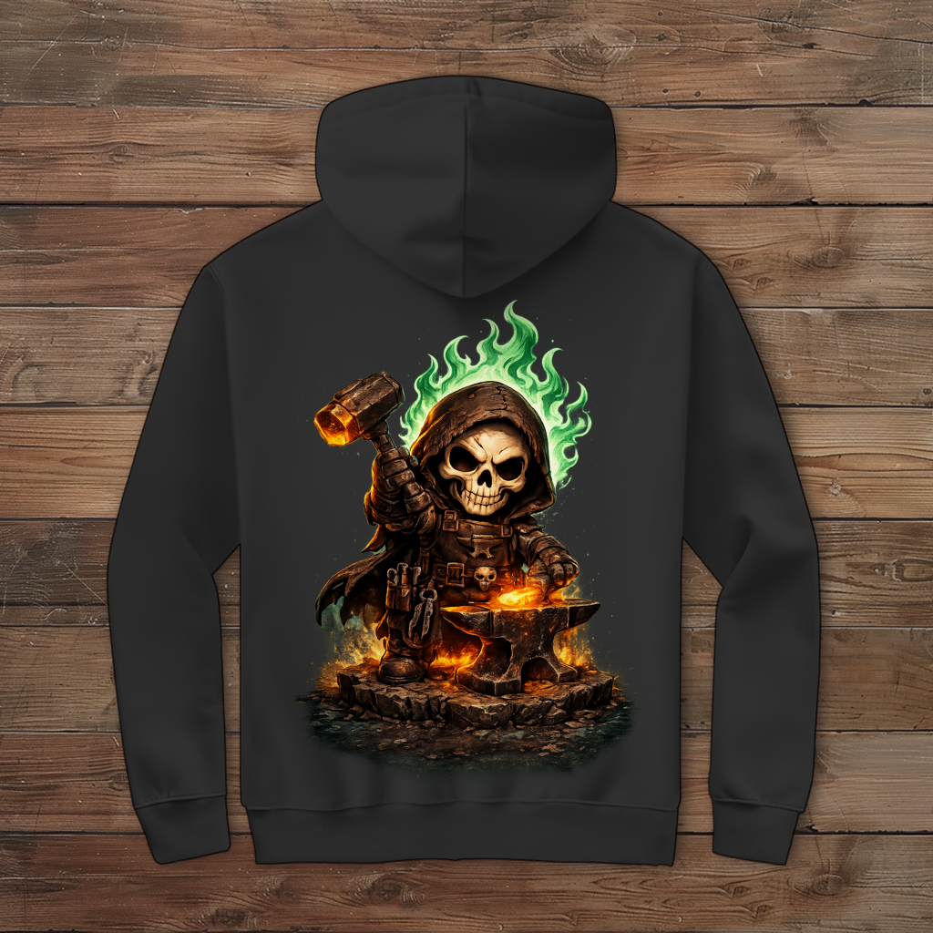 Herren Zipper Hoodie Forgi unser Maskottchen