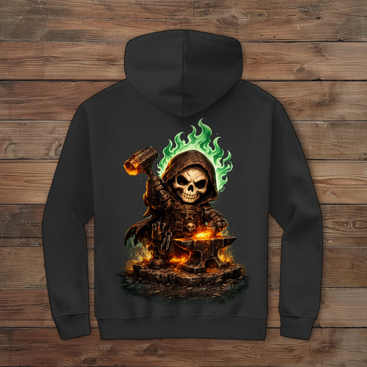 Herren Zipper Hoodie Forgi unser Maskottchen