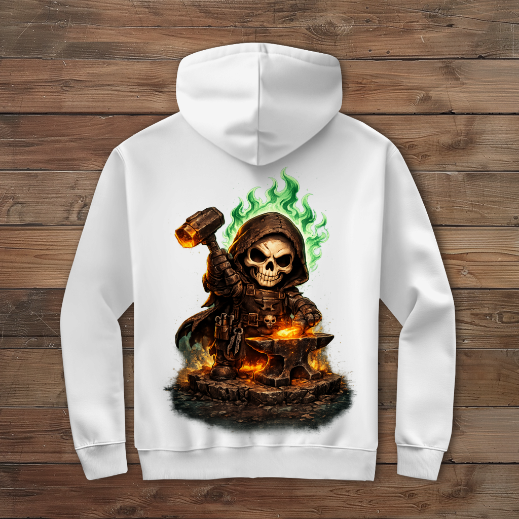 Herren Zipper Hoodie Forgi unser Maskottchen