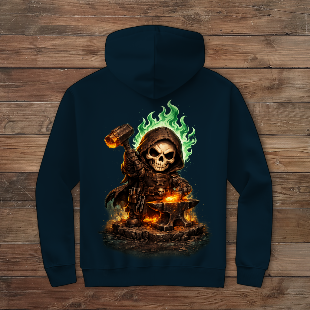 Herren Zipper Hoodie Forgi unser Maskottchen