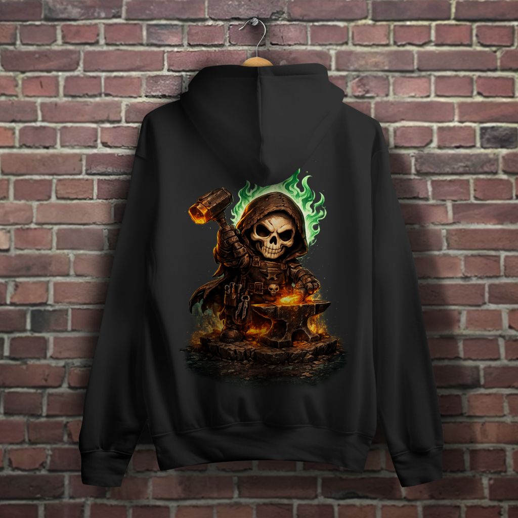 Damen Hoodie Forgi unser Maskottchen