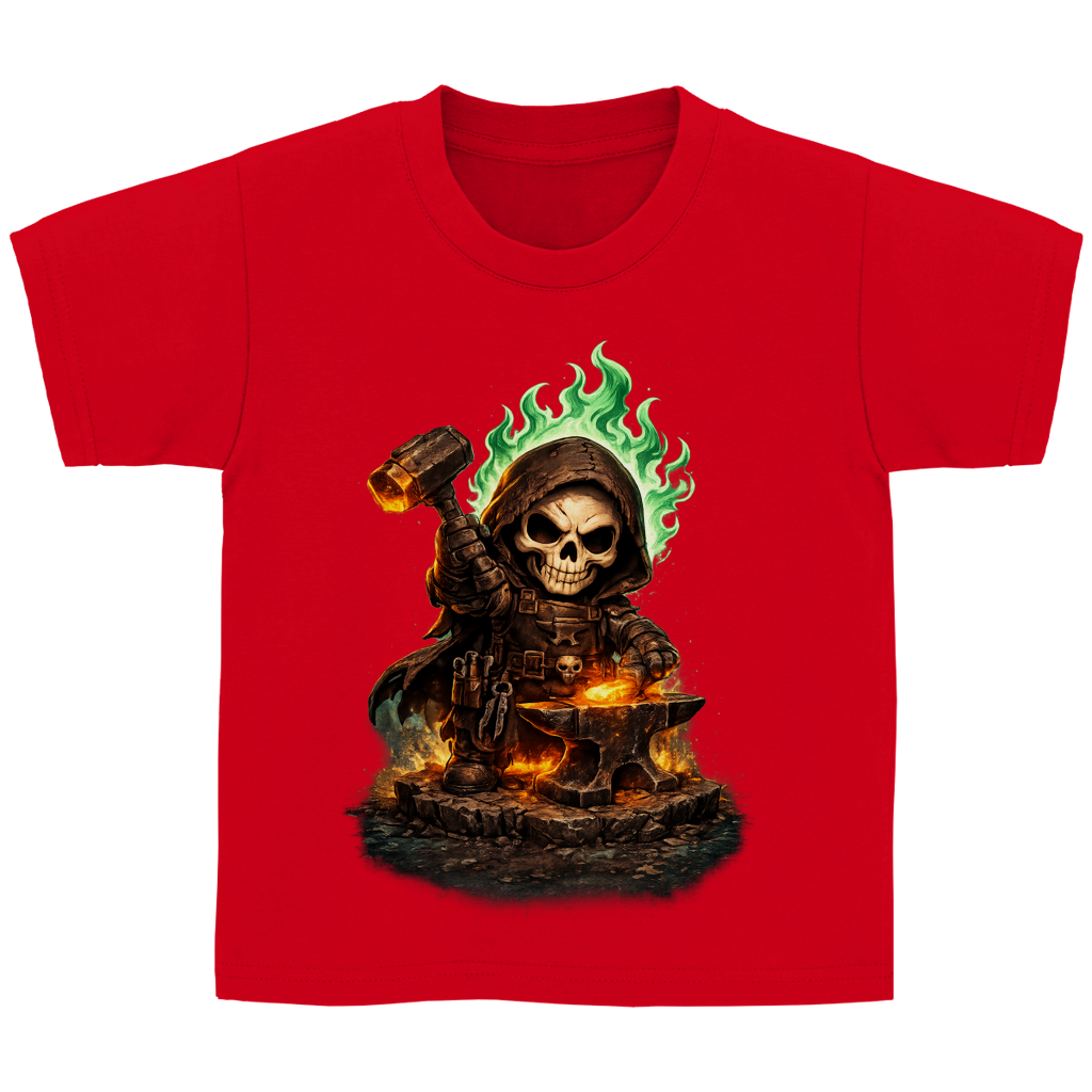 Kinder Basic T-Shirt Forgi unser Maskottchen