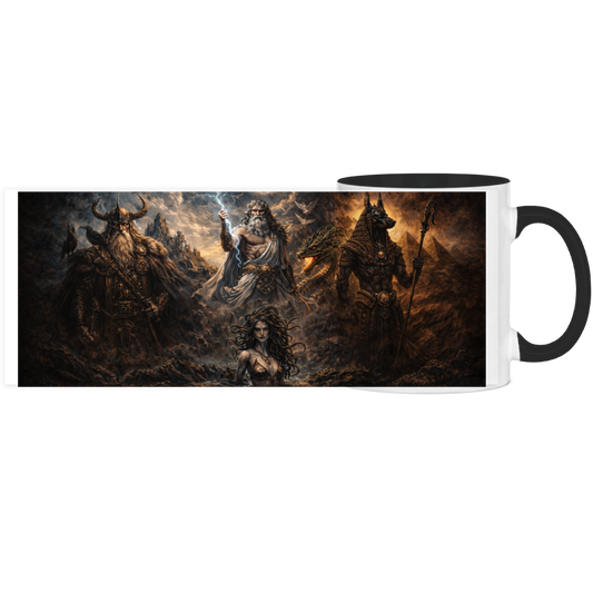 Panorama Tasse zweifarbig Mythologie Panorama