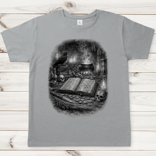 Herren T-Shirt Alchemistisches Ritual im Dunkeln
