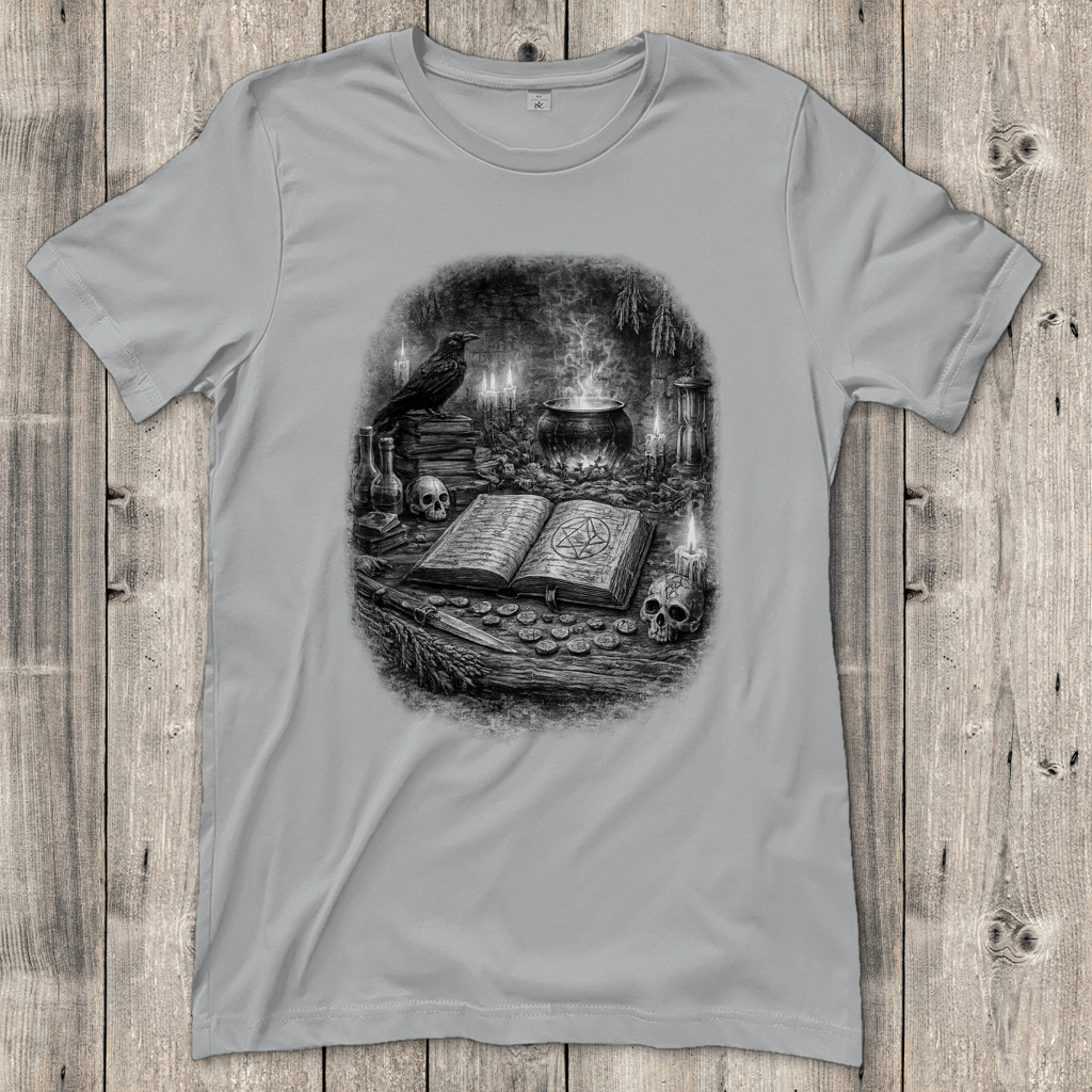Damen T-Shirt Alchemistisches Ritual im Dunkeln