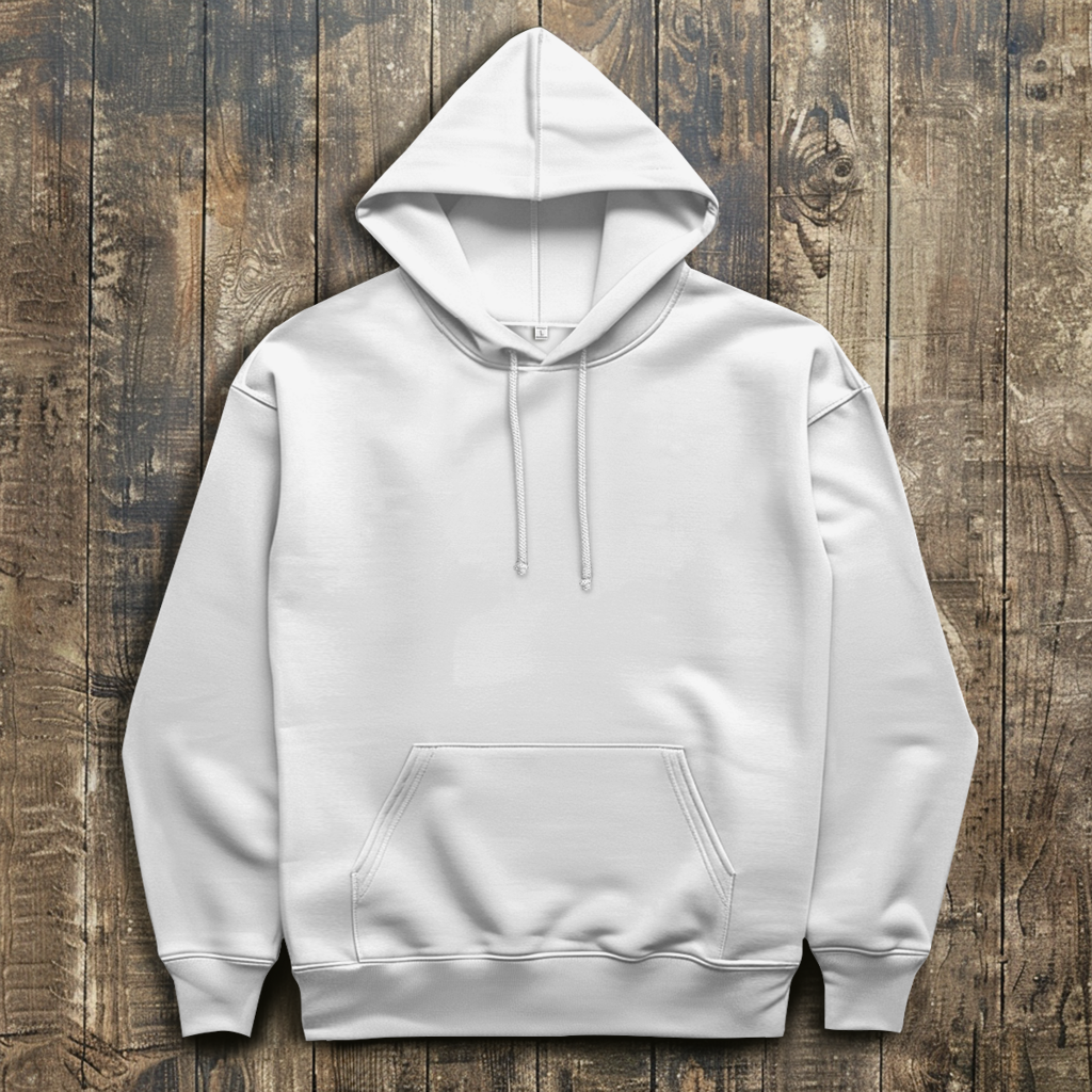 Herren Hoodie Kämpfer mit Runenstein und Schläger