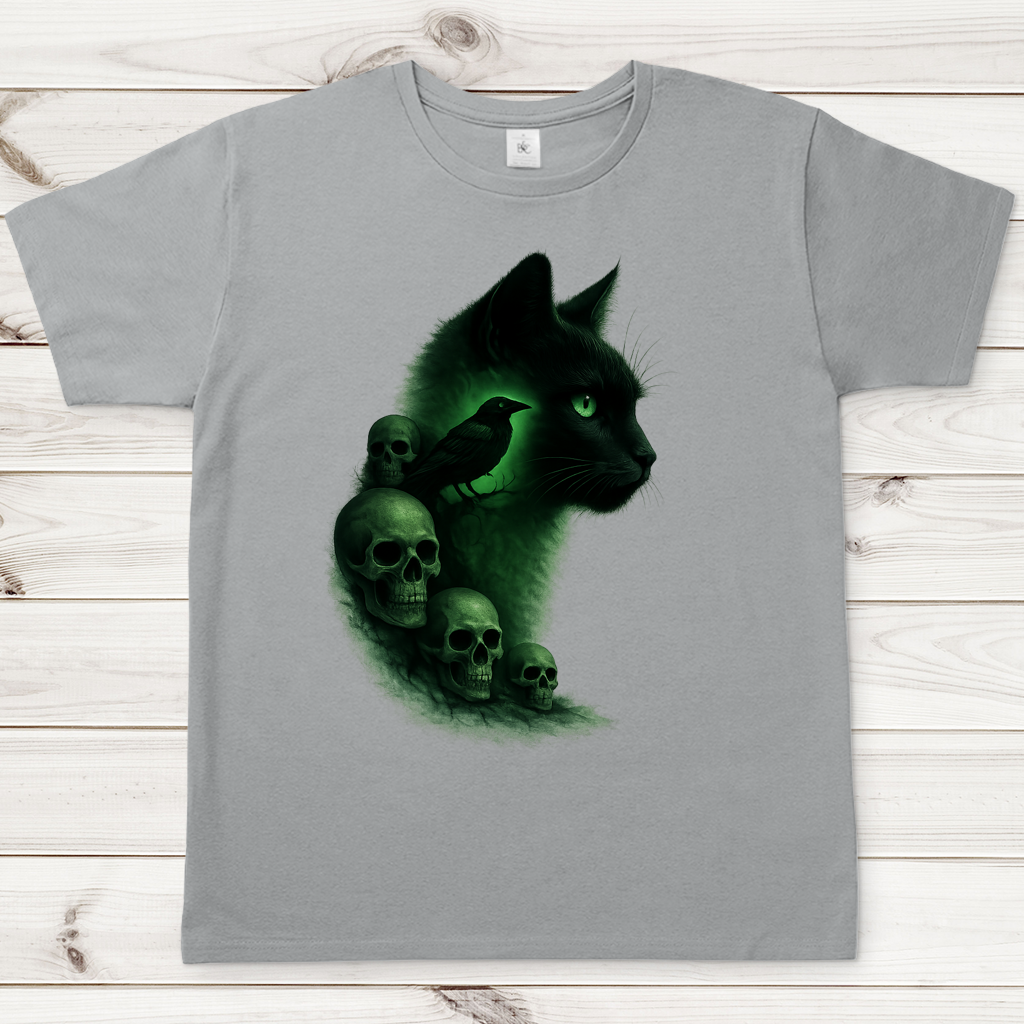 Herren T-Shirt Grüne Aura der Dunkelheit