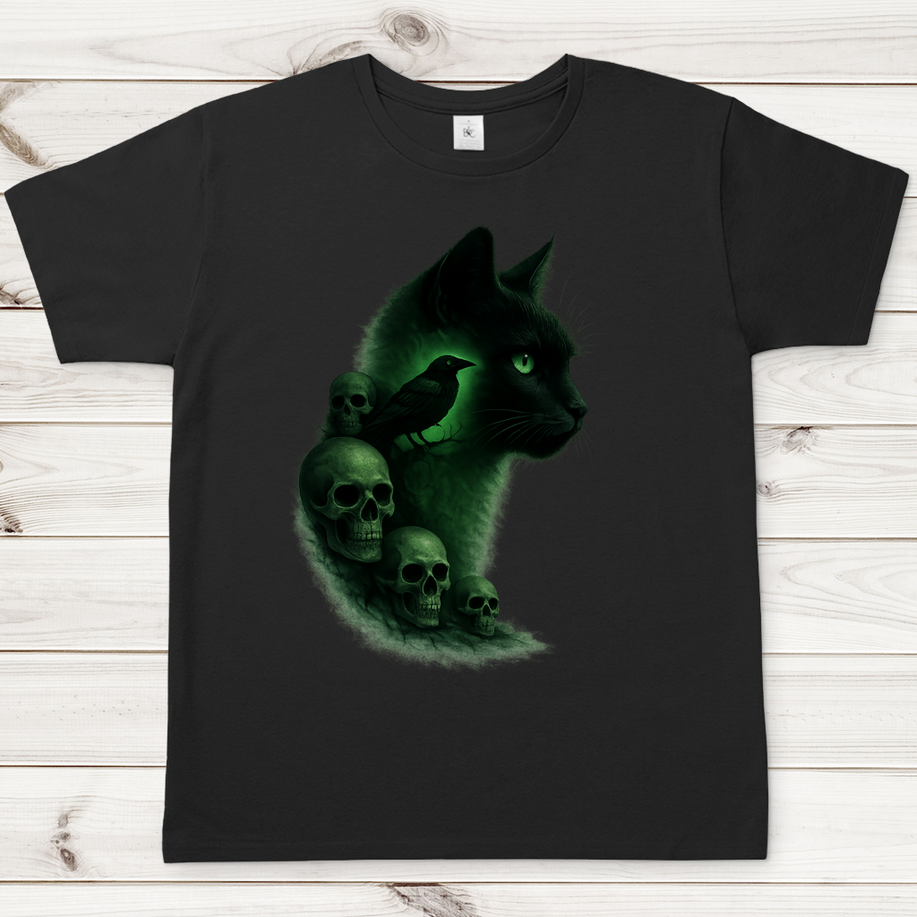 Herren T-Shirt Grüne Aura der Dunkelheit