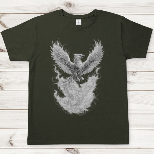 Herren T-Shirt Feuererwachen des Phönix