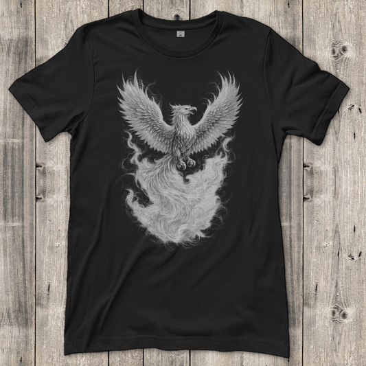 Damen T-Shirt Feuererwachen des Phönix