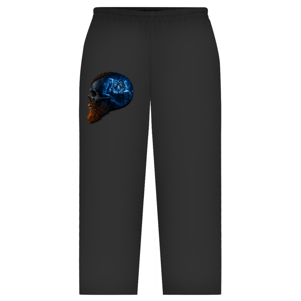 Oversize Sweatpants Alte Taverne im Schädelfundament blau