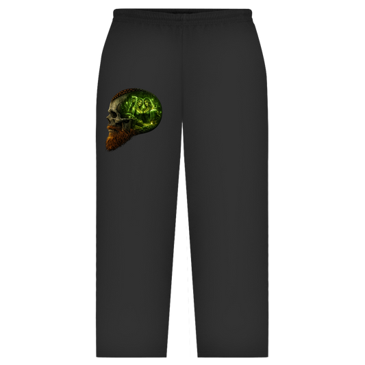 Oversize Sweatpants Alte Taverne im Schädelfundament grün